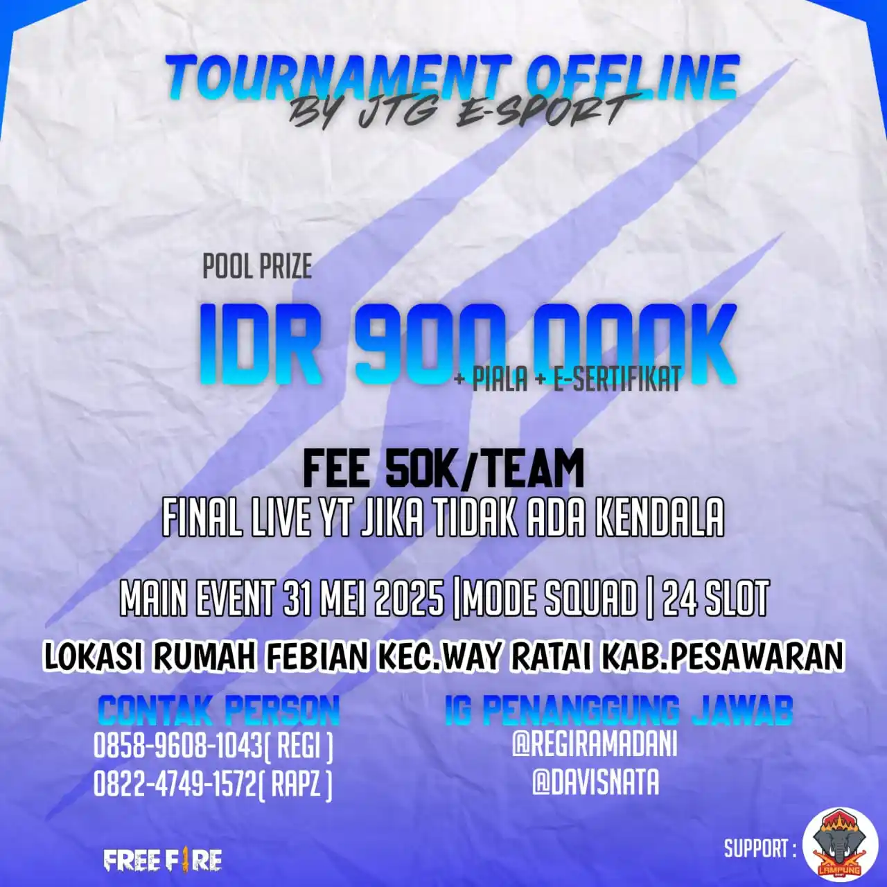 LAMPUNG ARMY OFFICIAL post