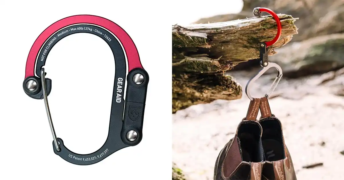 Image from Great Deals Singapore: GEAR AID HEROCLIP Carabiner Gear Clip and Hook (Medium) on sale for *S...