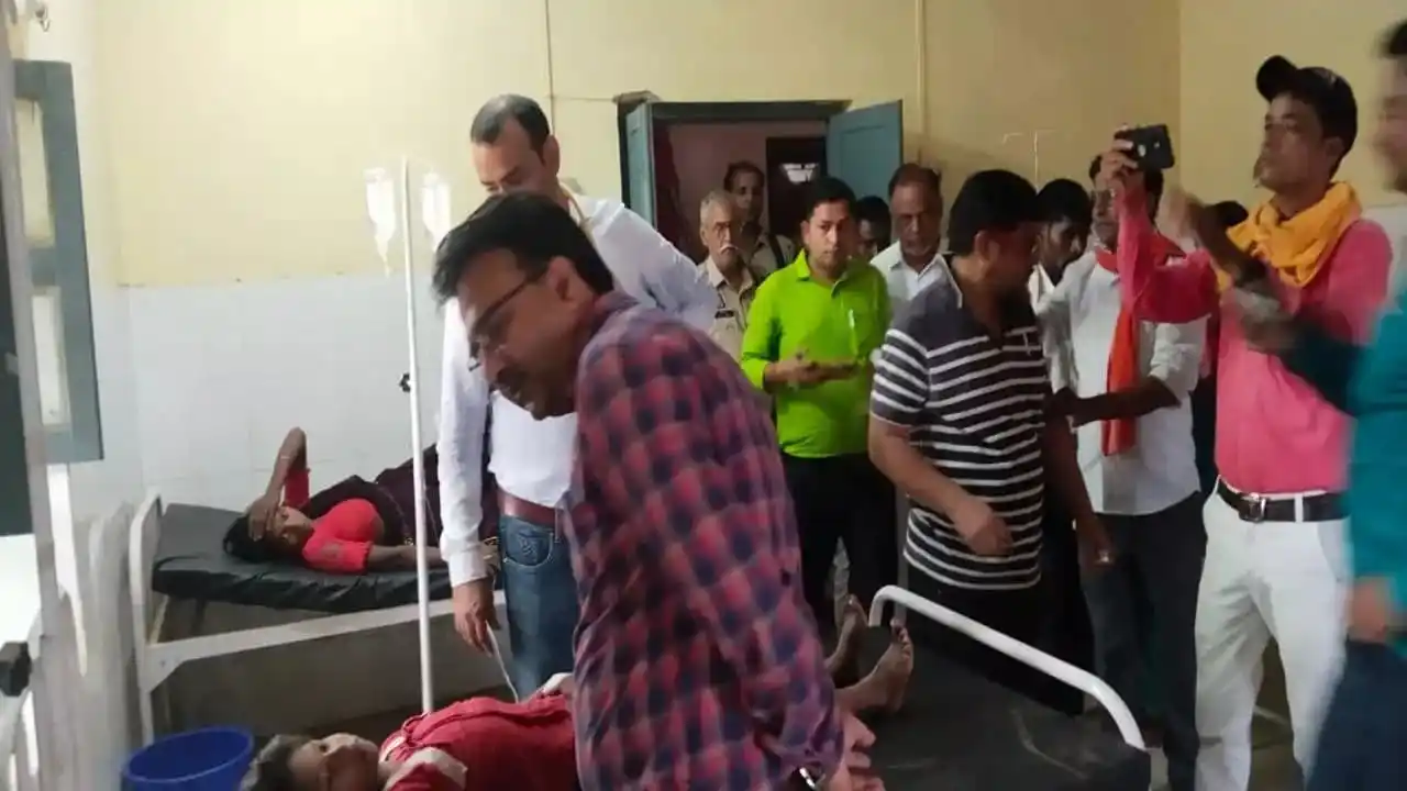 Image from Bpi News: हलिया थाना क्षेत्र के नंदना मझिगवां उचका मोहल्ले में बुधवार को अचानक आ...