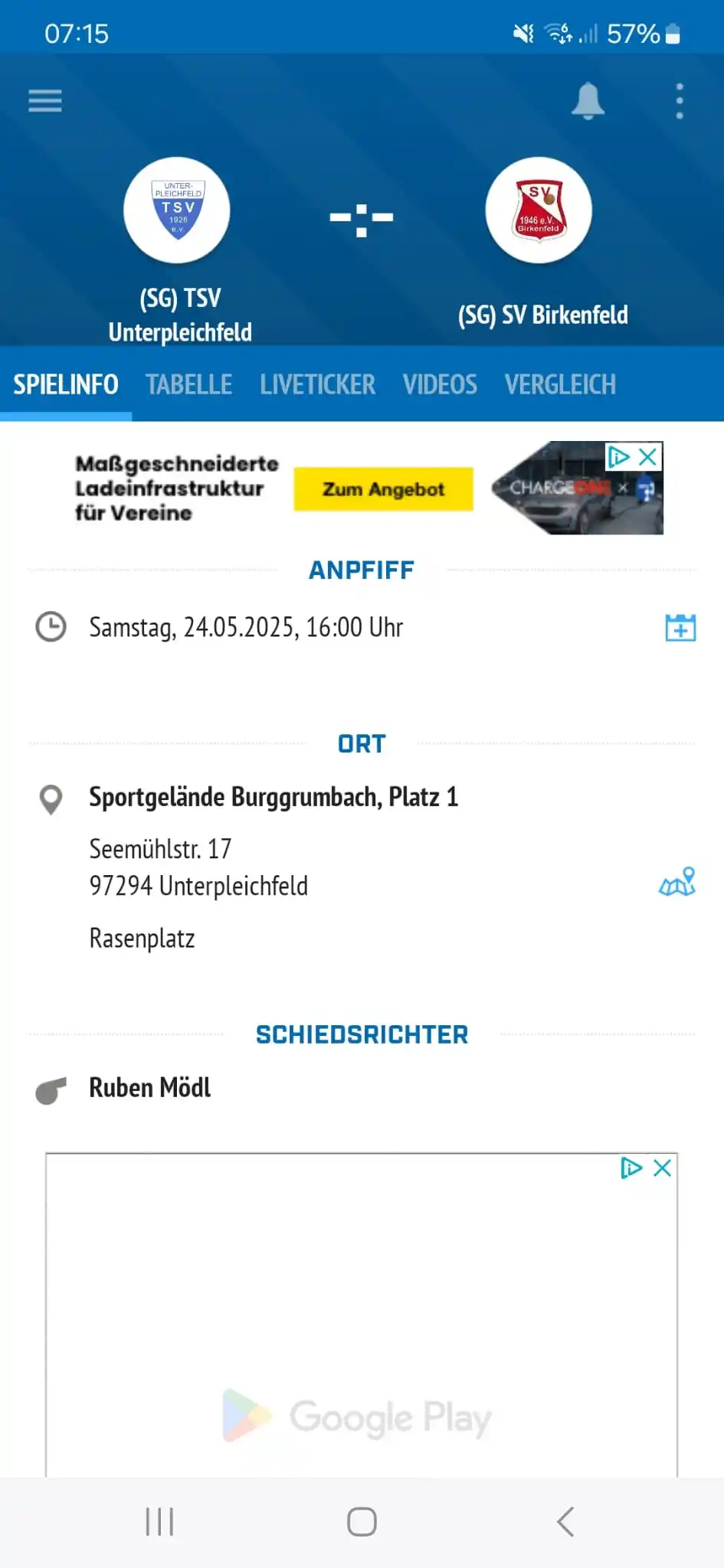 VfR Burggrumbach post