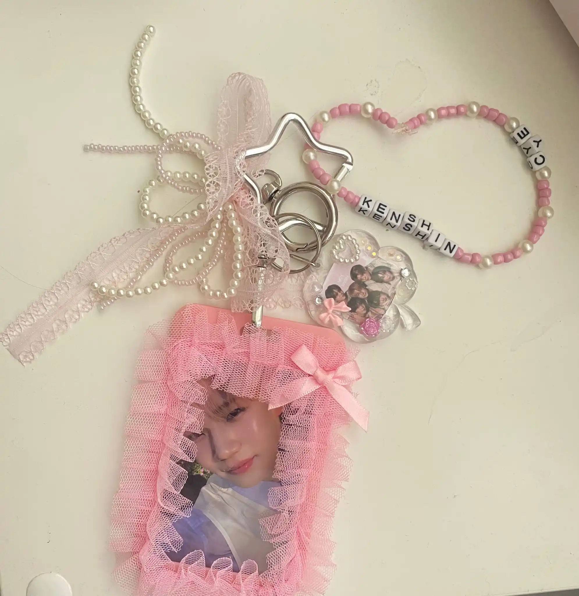 Image from — 🍒 𝘤𝘩𝘦𝘳𝘳𝘺𝘣𝘰𝘮𝘣.¹²⁷ ୭˚. ᵎᵎ: Hihi look at my PC keychain🤍 ╰┈➤ I love Kenshin ٩(^‿^)۶...