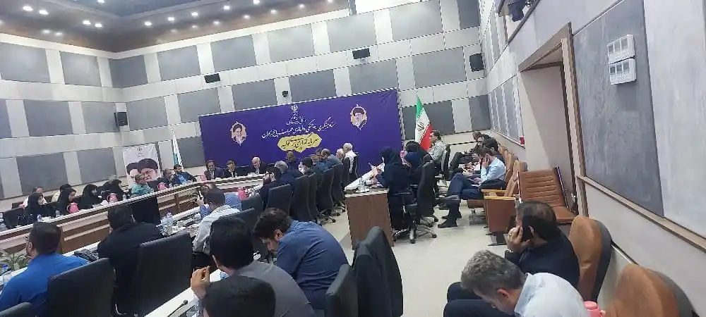 Image from رسانه خابران: هم اکنون جلسه ای در مدیریت بحران استانداری به ریاست استاندار با حضور ر...