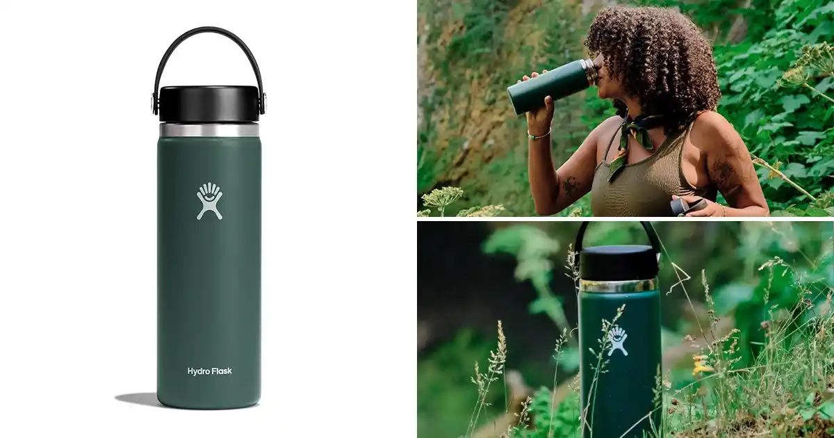 Image from Great Deals Singapore: Hydro Flask Wide Mouth w/ Flex Cap 591ml on sale for *S$30.73* in Limi...