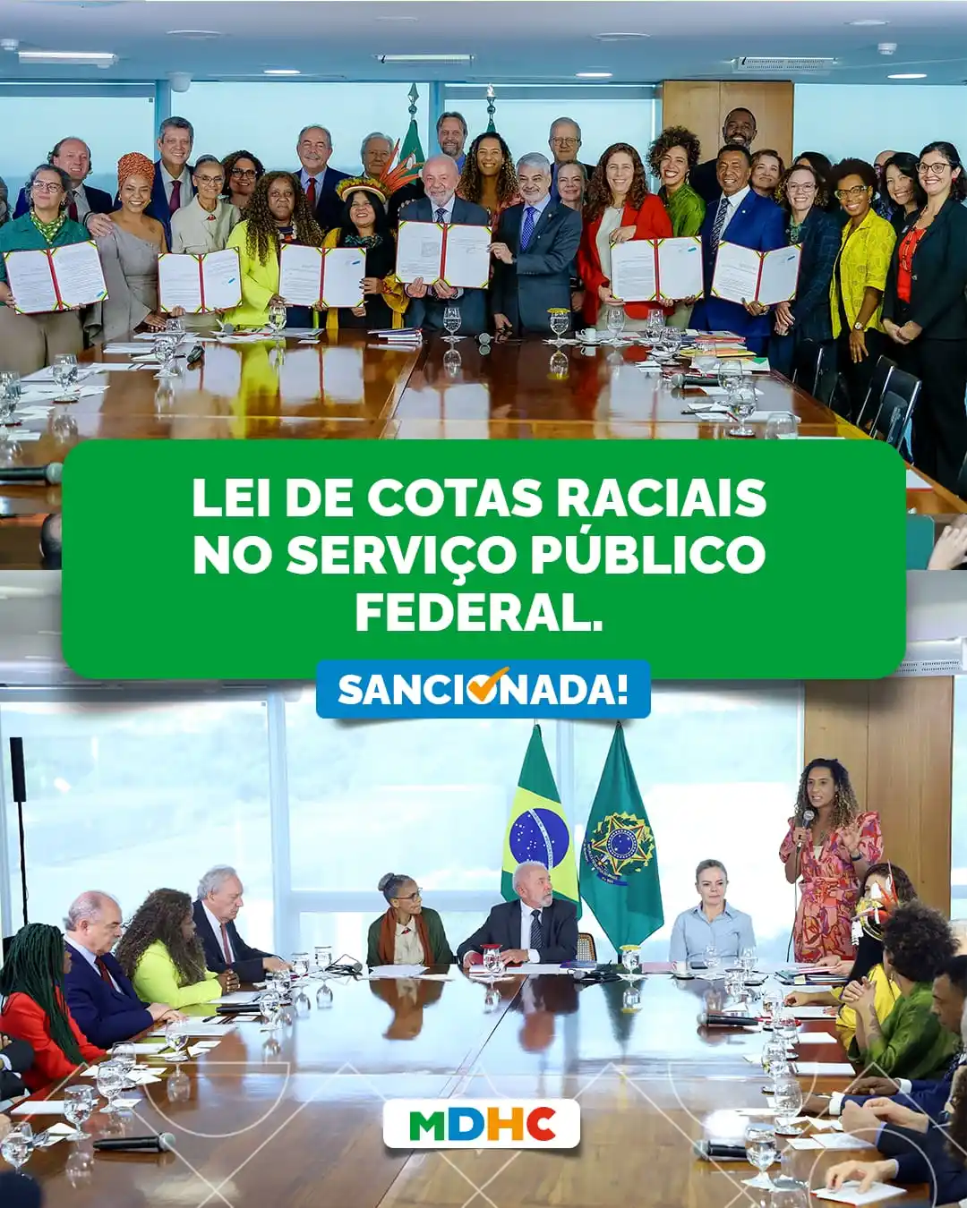 Image from Ministério dos Direitos Humanos e da Cidadania: 📢 Inclusão e equidade agora com mais força no serviço público federal...