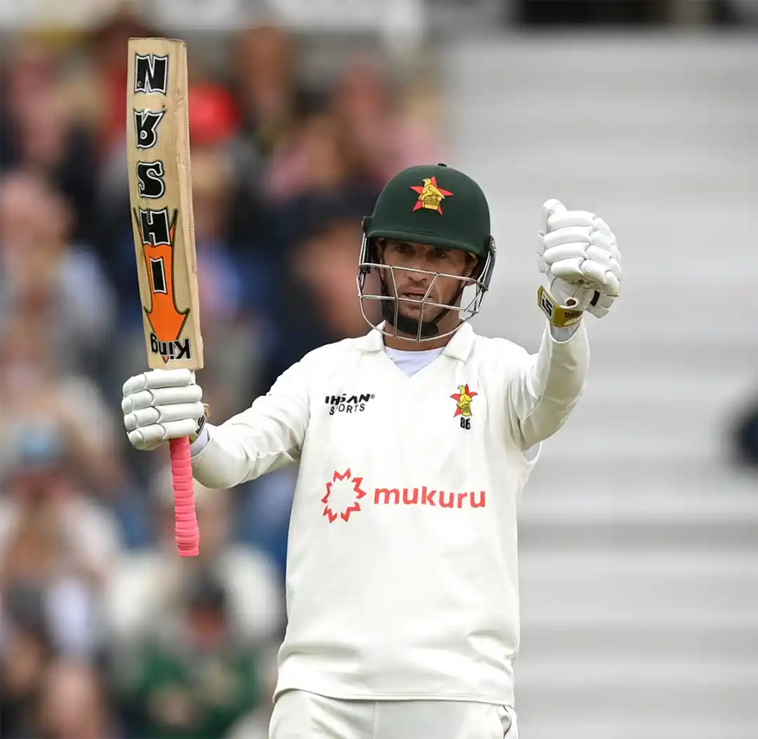 Image from Zimbabwe Cricket: Lunch at Trent Bridge 🏏 England claim one vital wicket of Sean Willi...