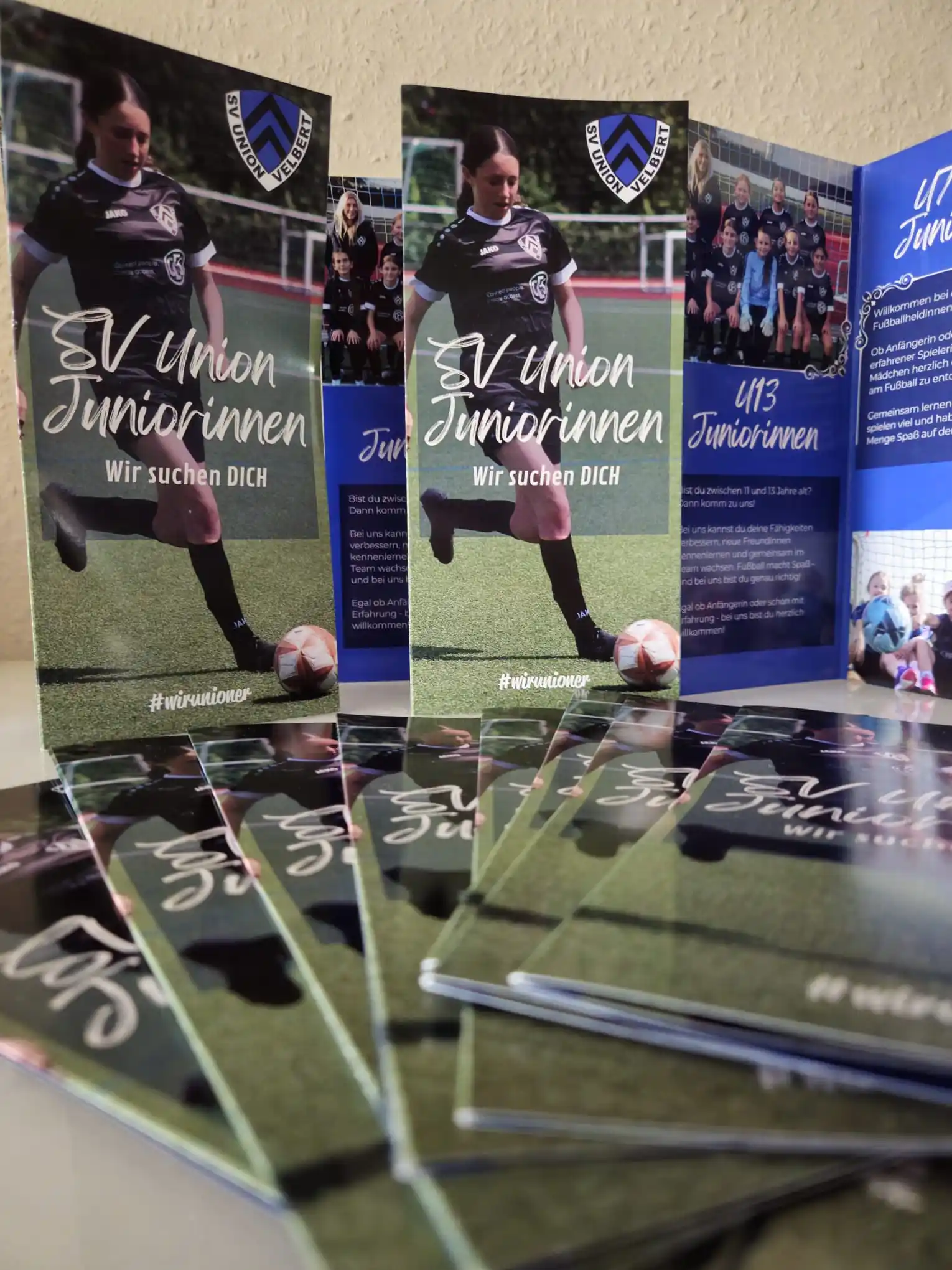Image from SV Union Velbert: Mädchenfußball? Bei uns ganz groß! Seit vielen Jahren fördern wir mit...