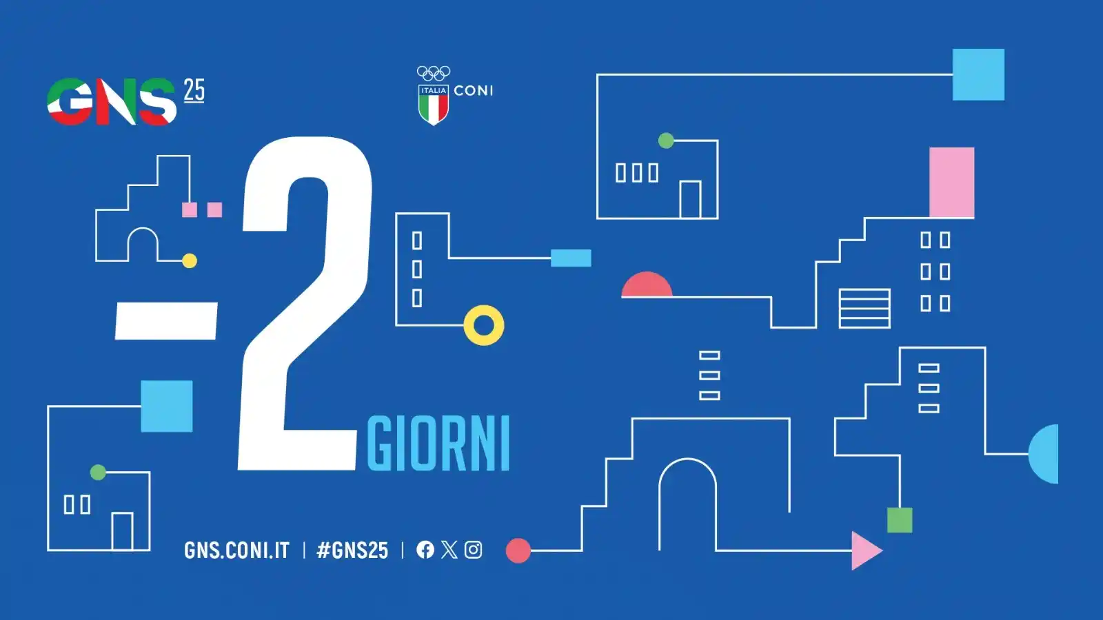 Image from CONI: Meno 2 giorni alla Giornata Nazionale dello Sport! 🤩 Sabato 14 e dome...