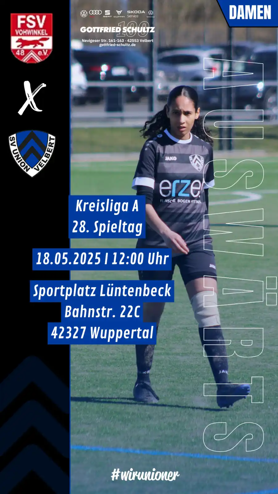 Image from SV Union Velbert: Morgen steht für unsere 1te das Heimspiel gegen Linde an. Die anderen ...