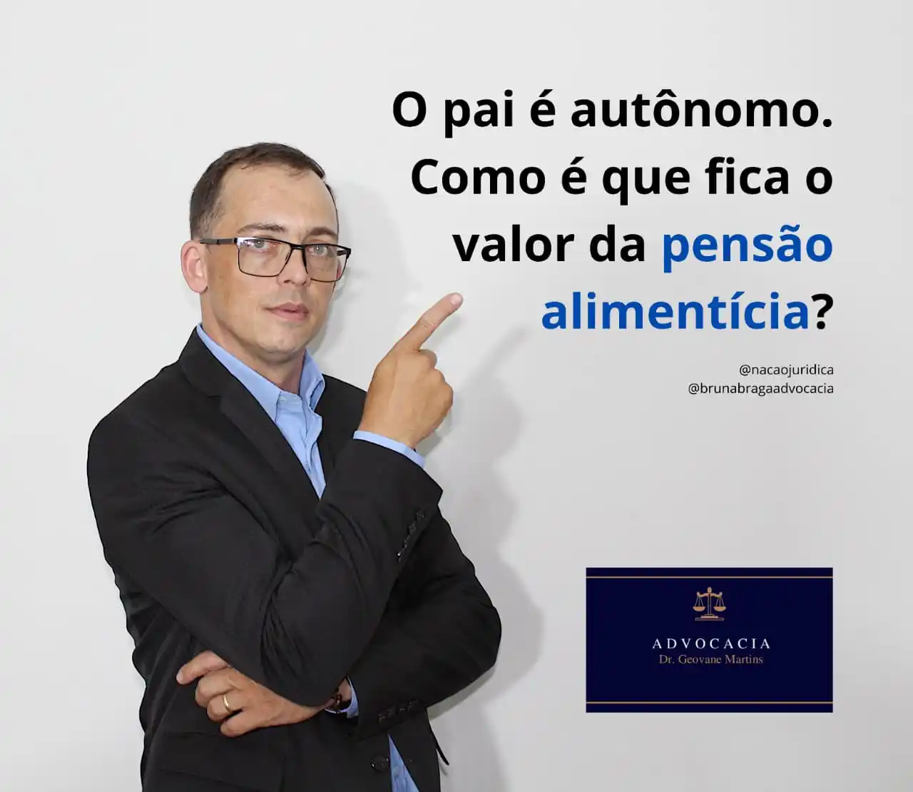 Advocacia Dr. Geovane Martins post