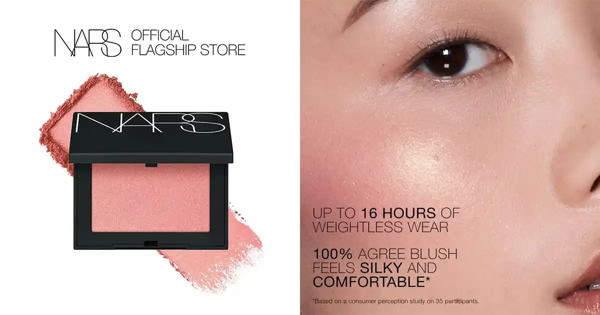 Image from Great Deals Singapore: NARS Blush on Flash Sale for *S$32.91* after voucher (43% OFF | U.P. S...