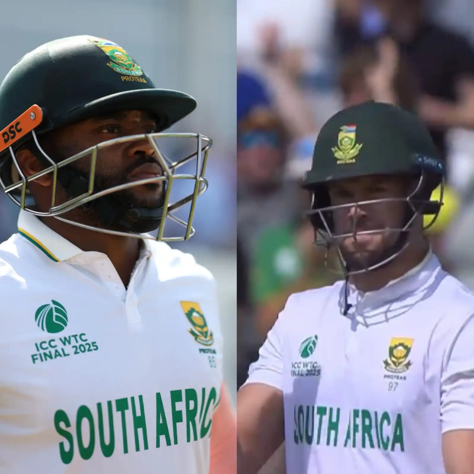 Image from Star Sports India: No way through! 🔥 Bavuma and Markram turn the tide in South Africa's...