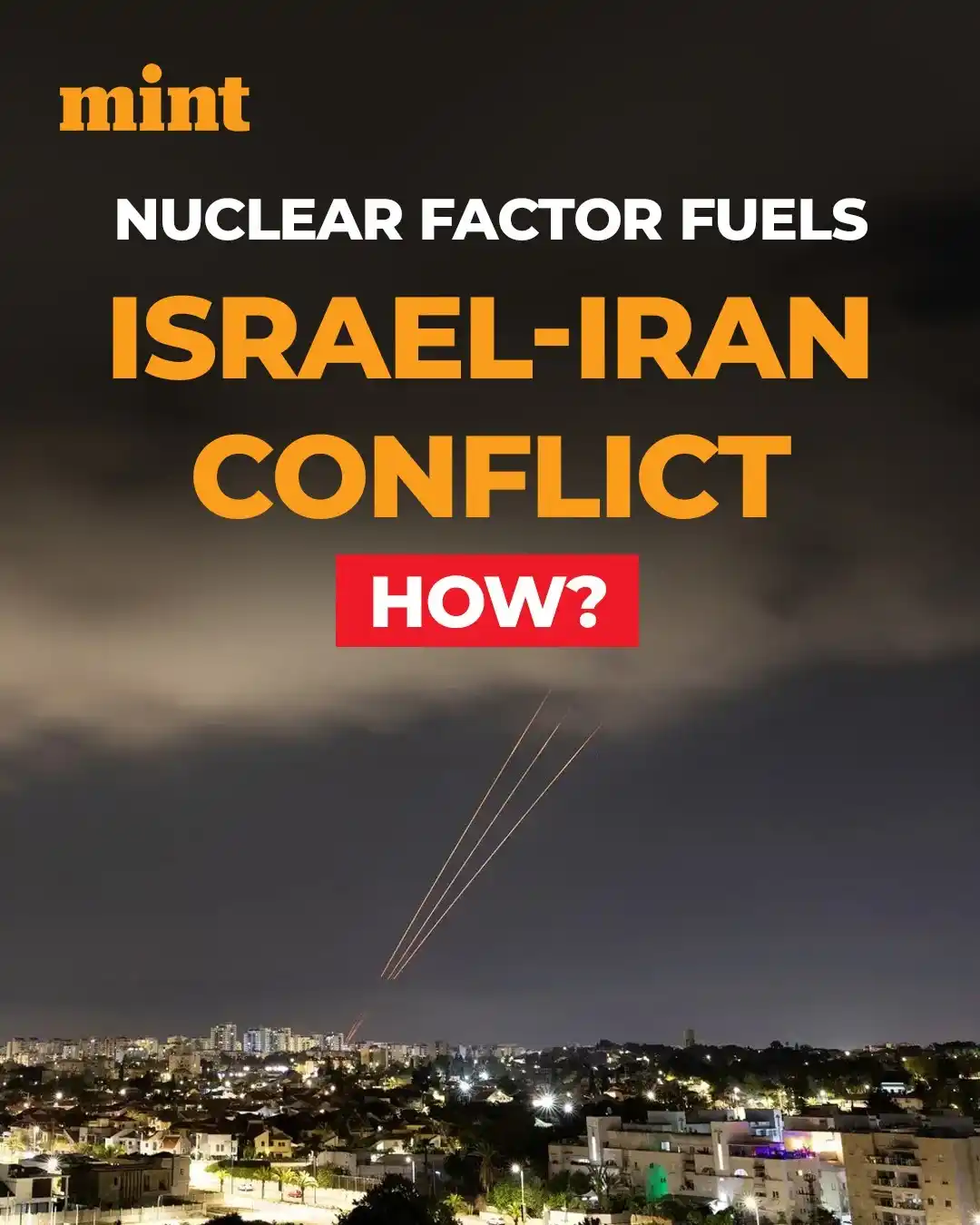 Image from Mint: Nuclear factor fuels Israel-Iran conflict — Can Tel Aviv damage all of...