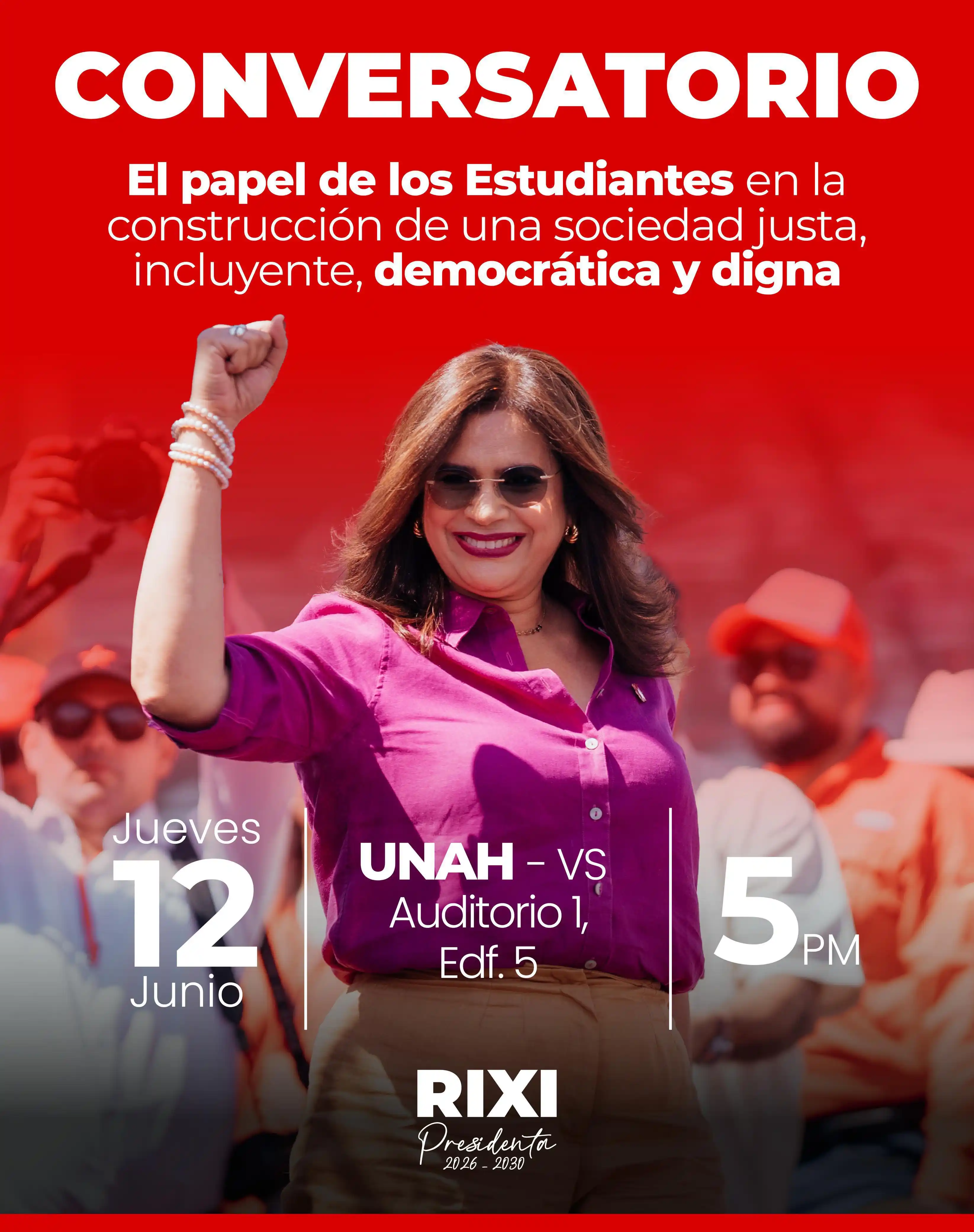 Image from RIXI MONCADA PRESIDENTA 🌺: ¡Nuestra próxima presidenta, Rixi Moncada, en cumplimiento de su compr...