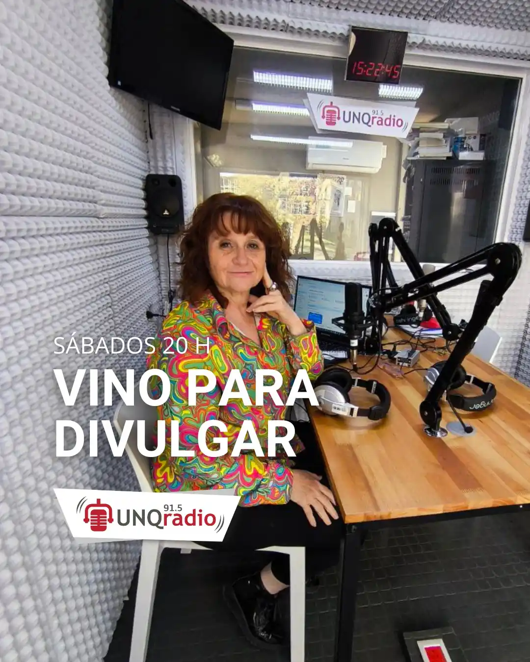 Image from UNQ Radio 91.5: *📣 ¡Nueva temporada de VINO PARA DIVULGAR!* 🎙 *Conduce:* Marisa Alo...