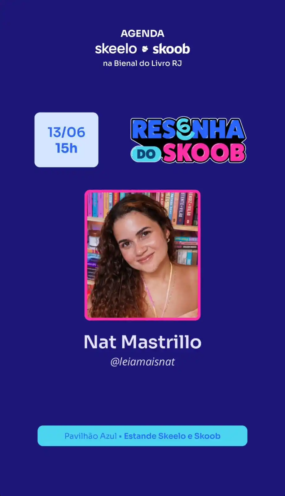 Image from Promoção de livros @leiamaisnat : OLAAAAAAAAA ✨💗🥹 Meio sumida porque eu tô na bienal, masss queria di...