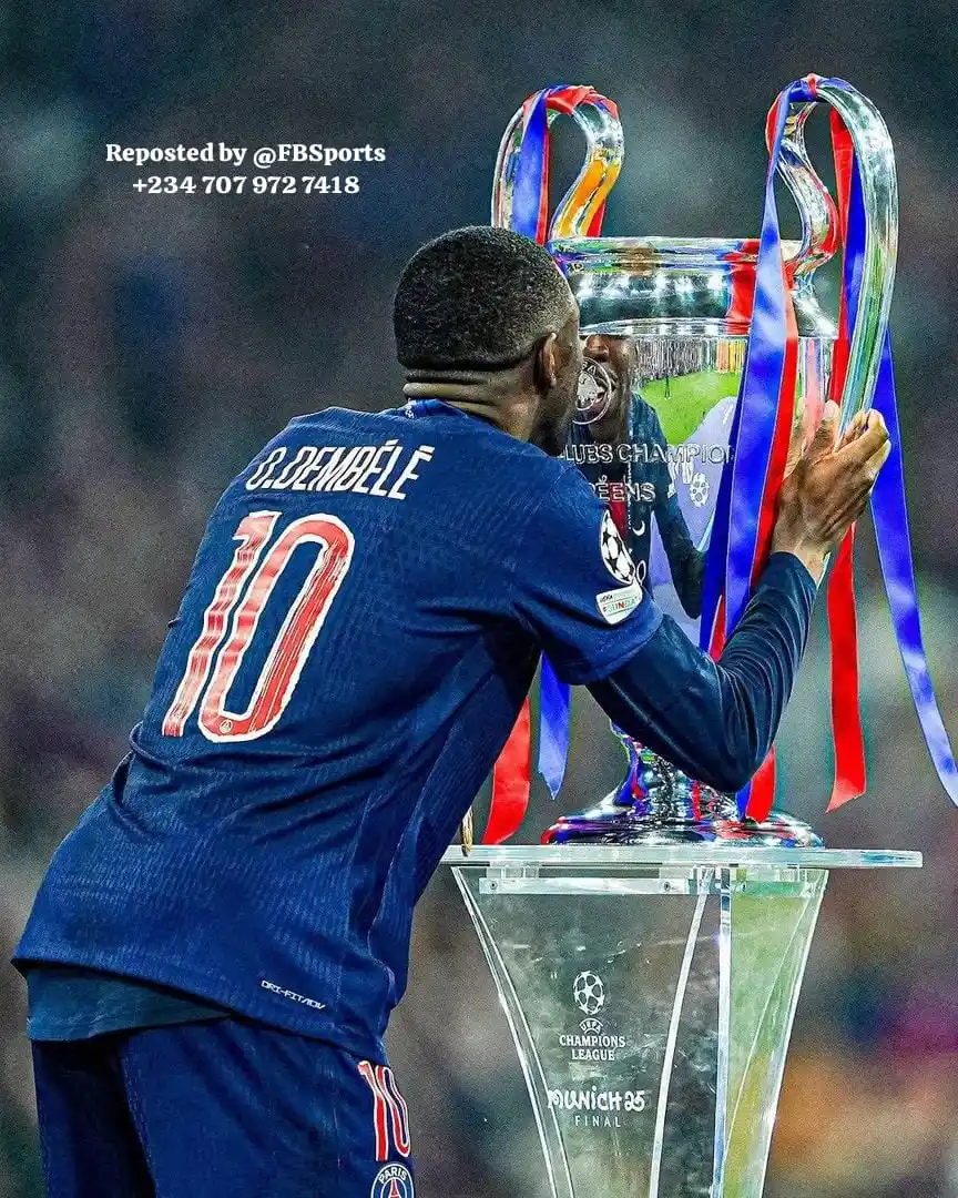 Image from FB Sports: 💣🦟 Ousmane Dembélé this season. 🏟️ 55 games ⚽️ 40 goals 🎯 25 ass...