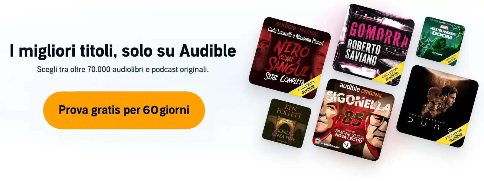Image from OfferteDale: 🔥 *PROSEGUE LA PROMO AUDIBLE: 2 MESI GRATIS con PRIME!* Scopri Audib...