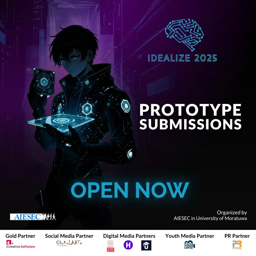 Image from HackSL Community 🇱🇰: *💡 Prototype Submissions Are Now OPEN!* Turn your vision into reali...
