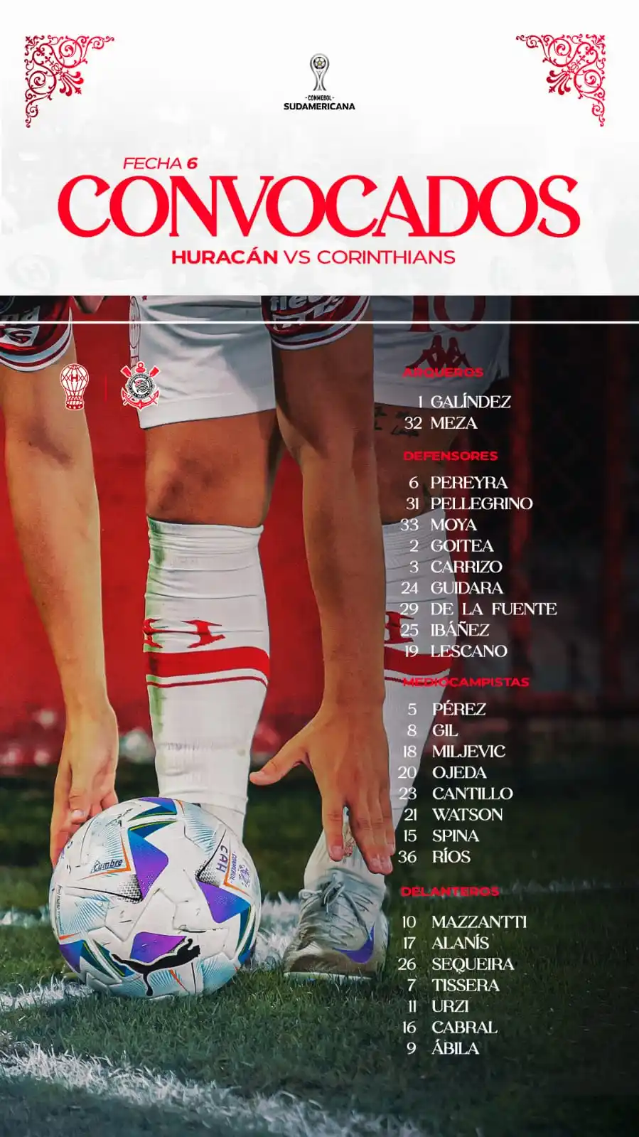Image from Club Atlético Huracán: 🔜 ¡Próximo partido! 🏆 <a class="text-blue-500 hover:underline curso...