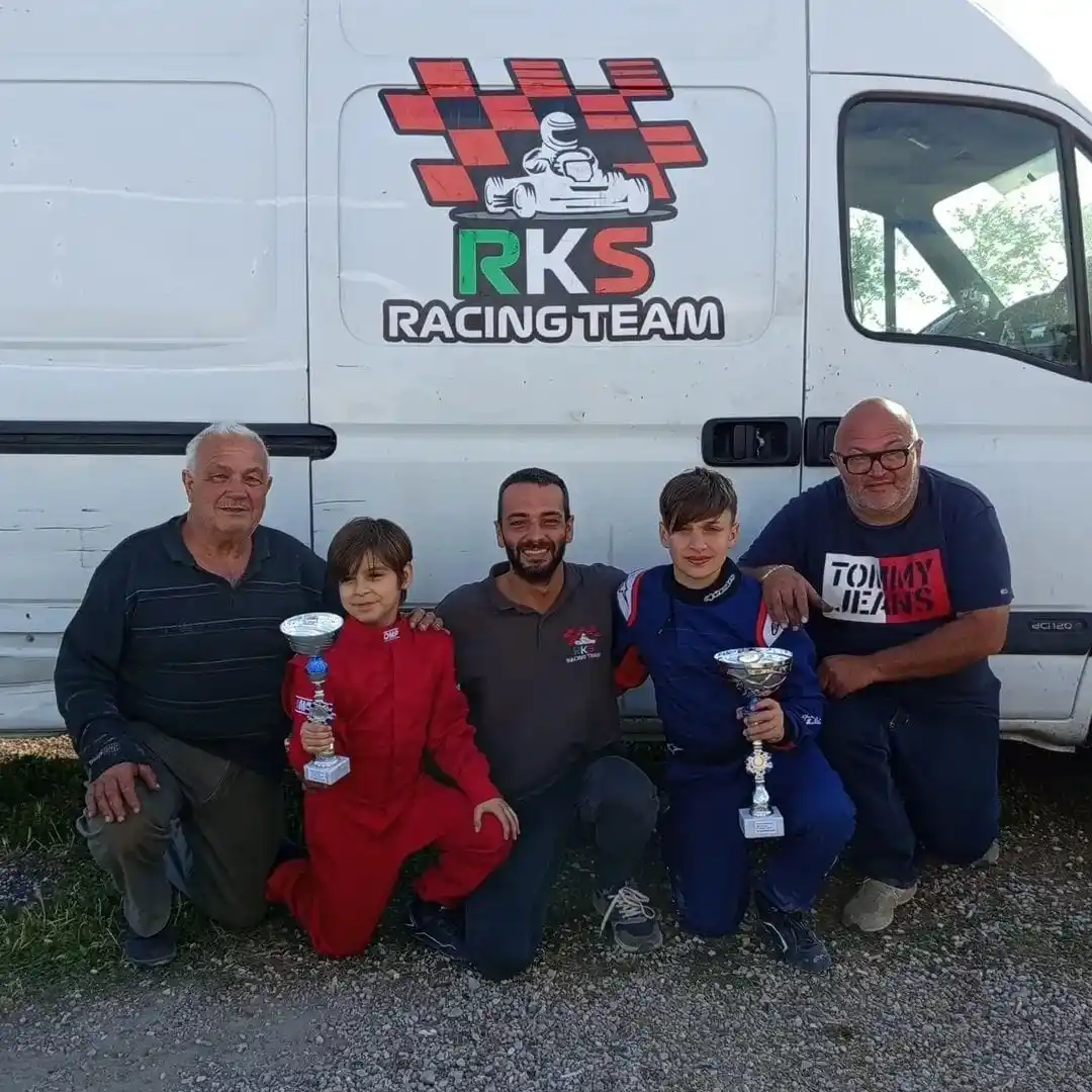 Image from DRCSPORTMANAGEMENT: RKSTEAM sul podio alla Crono Gara.  Domenica sulla Pista Italia di Cas...