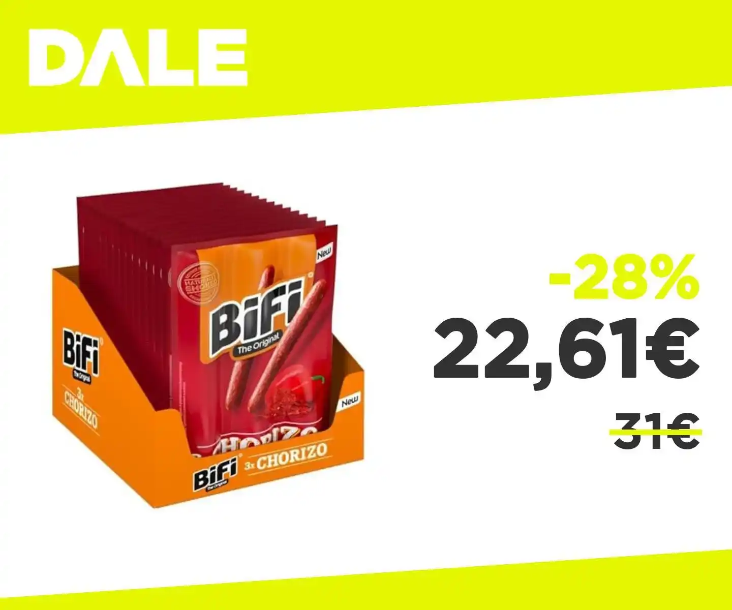 Image from OfferteDale: *Sconto per il BiFi Chorizo, torna al minimo storico!* 👉🏻 BiFi Chor...