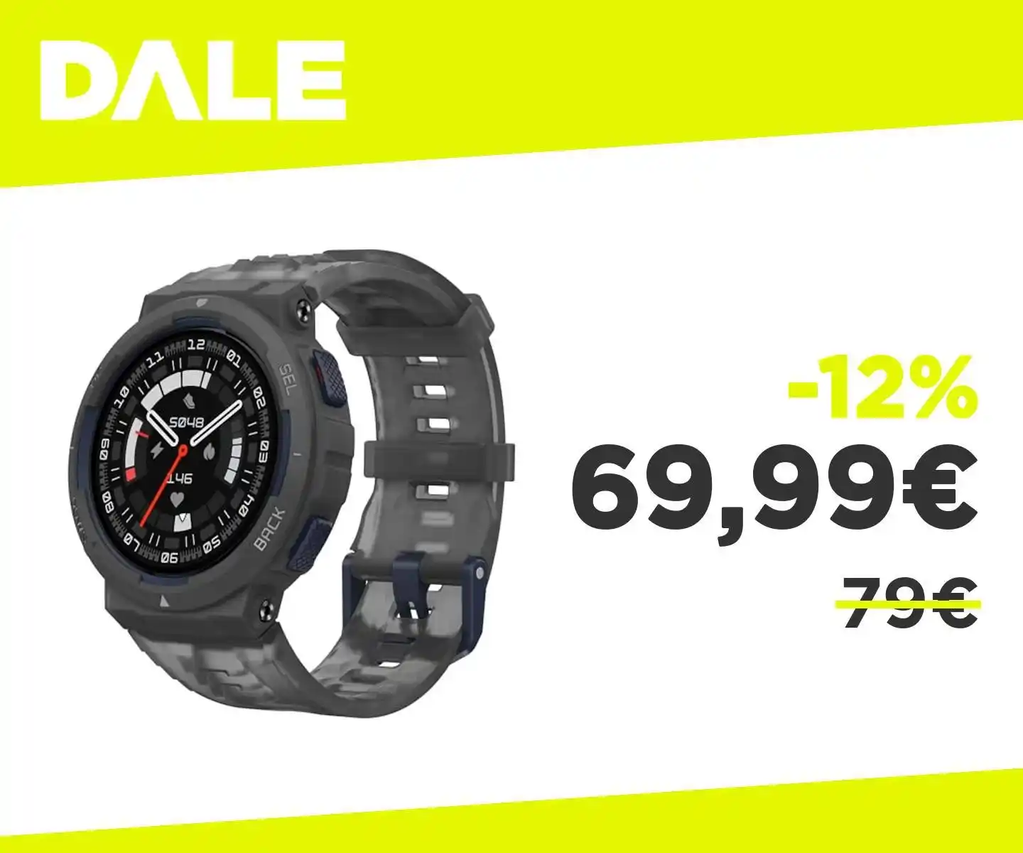 Image from OfferteDale: *Sconto sullo smartwatch Amazfit Active Edge!* 👉🏻 Amazfit Active Ed...
