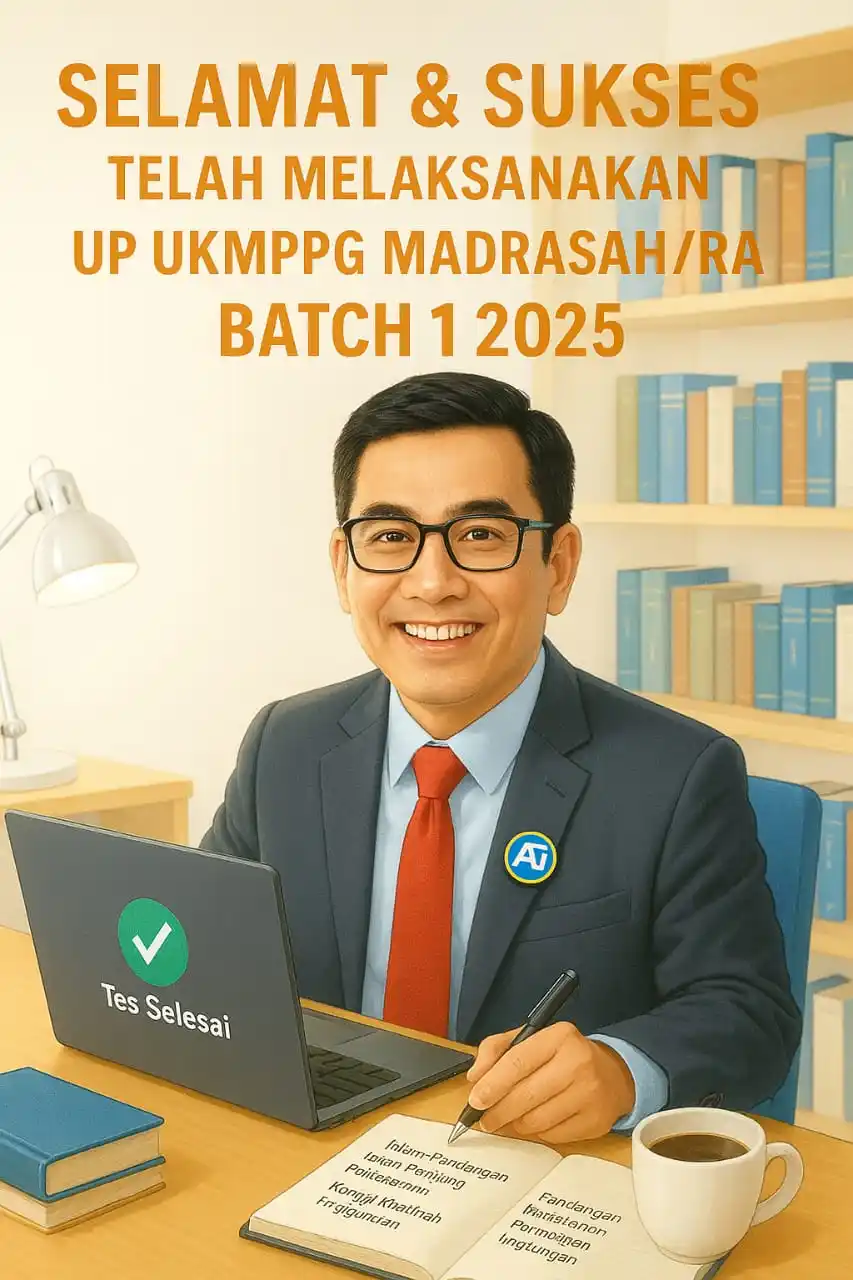 Image from Berbagi Info Ampuh Tutorials: *SELAMAT & SUKSES* *TELAH MELAKSANAKAN UP UKMPPG MADRASAH/RA BATCH 1 T...
