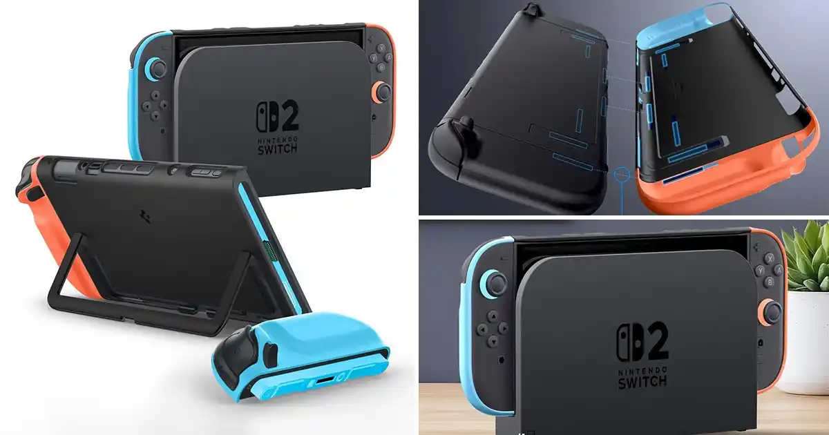 Image from Great Deals Singapore: Spigen Nano Pop Case for Nintendo Switch 2 Special Edition on sale for...
