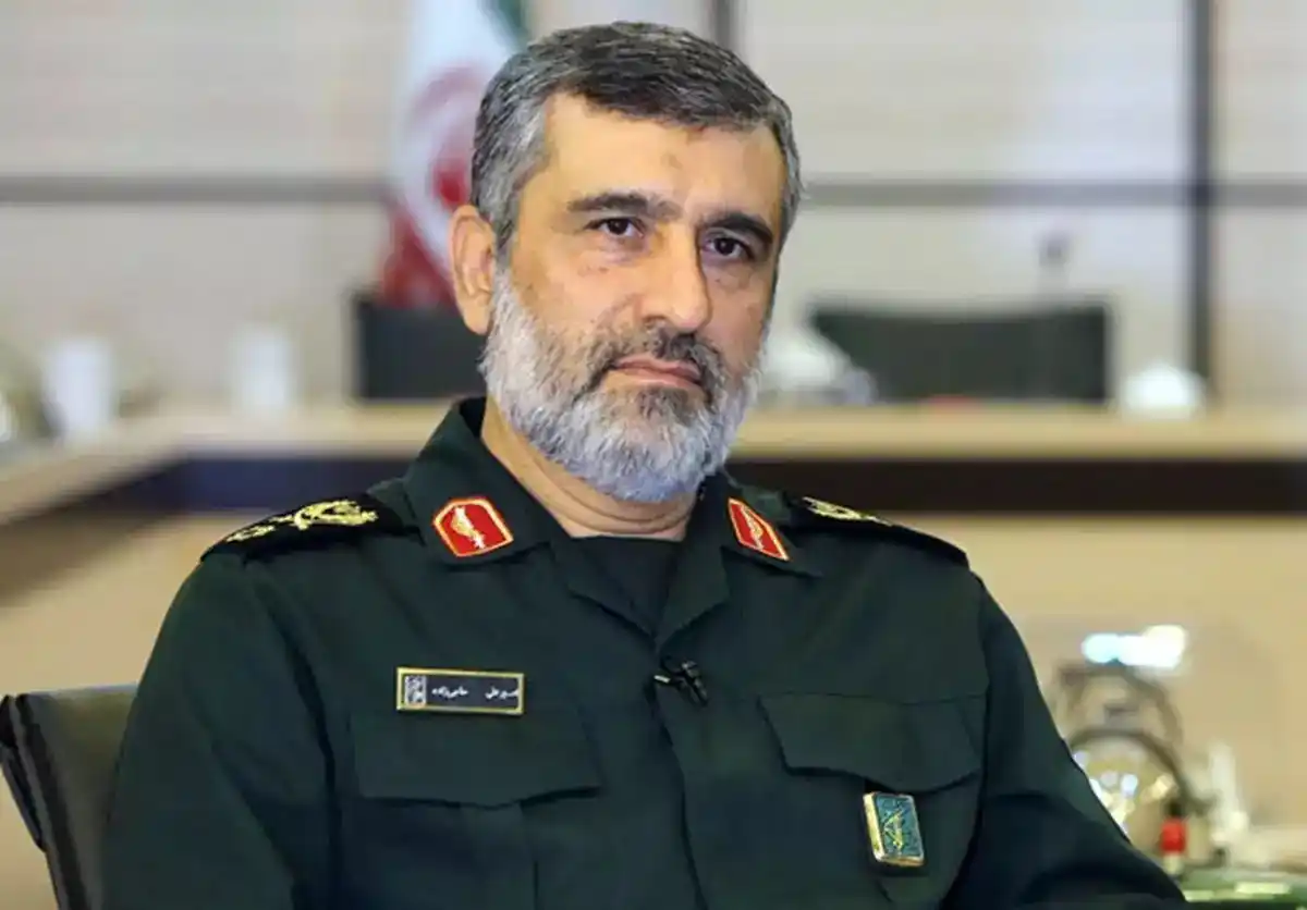 Image from رسانه خابران: 🔹س.ر.د.ار حاجیزاده فرمانده نیروی هوافضای س.پ.ا.ه به شهادت رسید/ http...