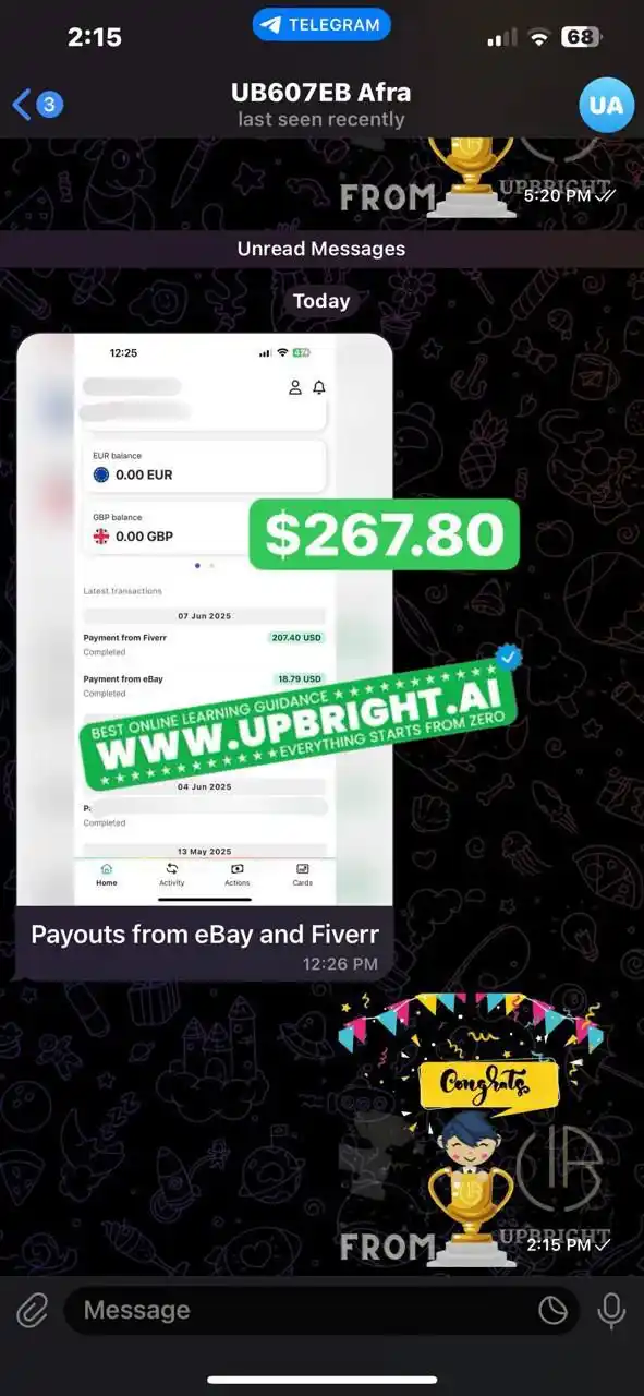 Image from UPBRIGHT : Student : UB607EB - Afra  Praise be to God for everything ❤️😍  Afra h...