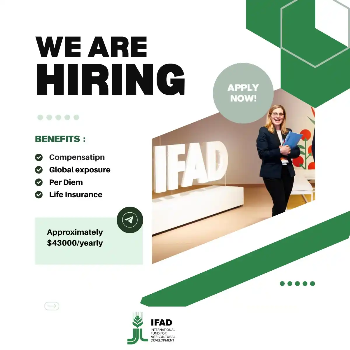 Image from UN Jobs & NGO Jobs: ๐ง๐ต๐ฒ ๐๐ป๐๐ฒ๐ฟ๐ป๐ฎ๐๐ถ๐ผ๐ป๐ฎ๐น ๐๐๐ป๐ฑ ๐ณ๐ผ๐ฟ ๐๐ด๐ฟ๐ถ๐ฐ๐๐น๐๐๐ฟ...