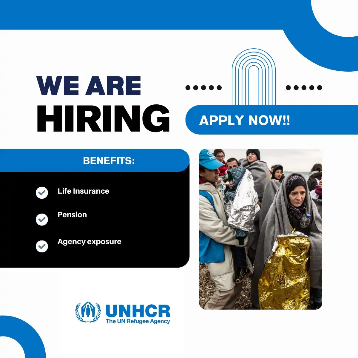 Image from UN Jobs & NGO Jobs: ๐ง๐ต๐ฒ ๐จ๐ป๐ถ๐๐ฒ๐ฑ ๐ก๐ฎ๐๐ถ๐ผ๐ป๐ ๐๐ถ๐ด๐ต ๐๐ผ๐บ๐บ๐ถ๐๐๐ถ๐ผ๐ป๐ฒ๐ฟ ๏ฟฝ...