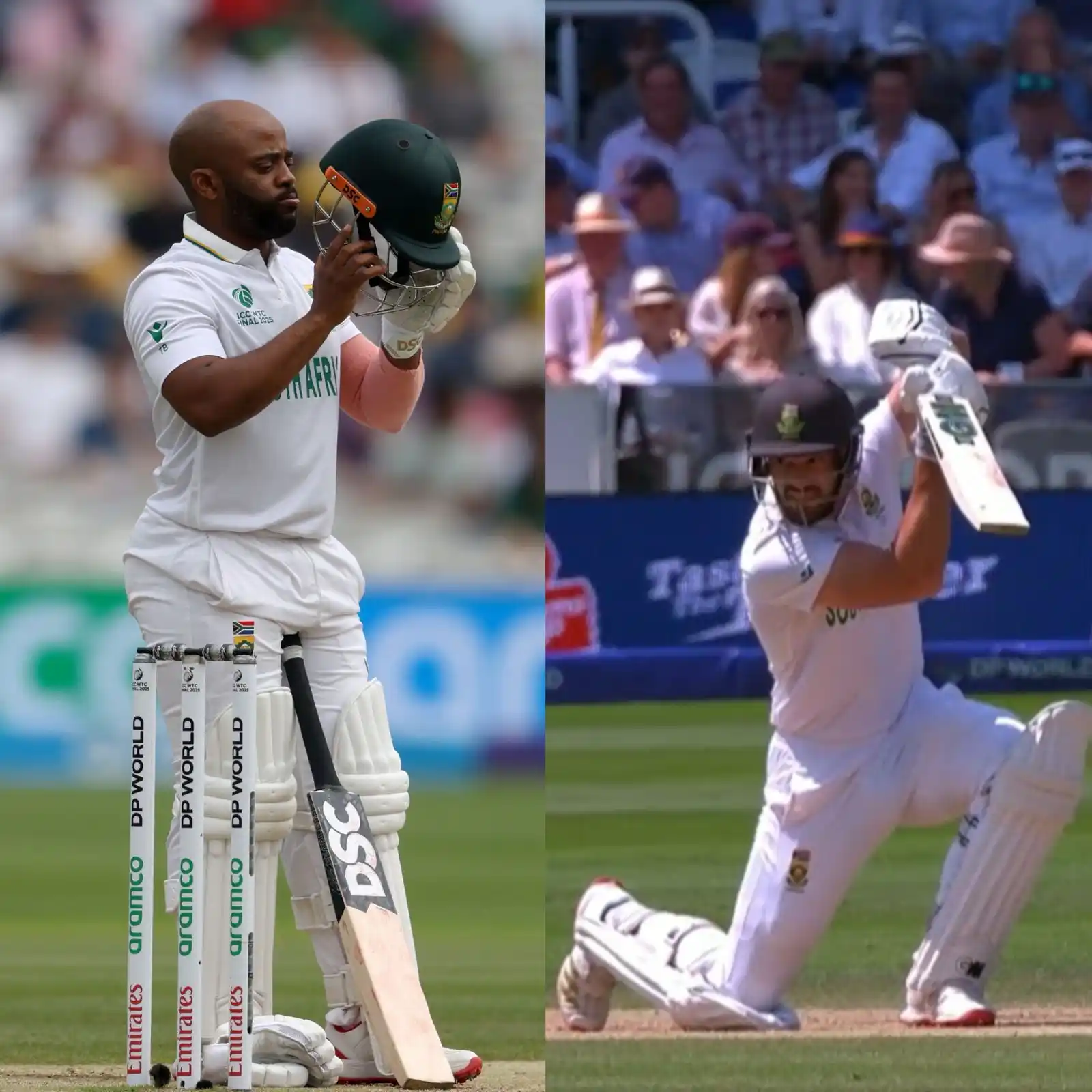 Image from Star Sports India: This one could go anywhere! ⚖ Bavuma and Markram are countering the S...