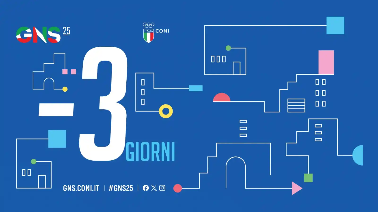 Image from CONI: Tre giorni appena alla Giornata Nazionale dello Sport! 🇮🇹 Il 14 e il...
