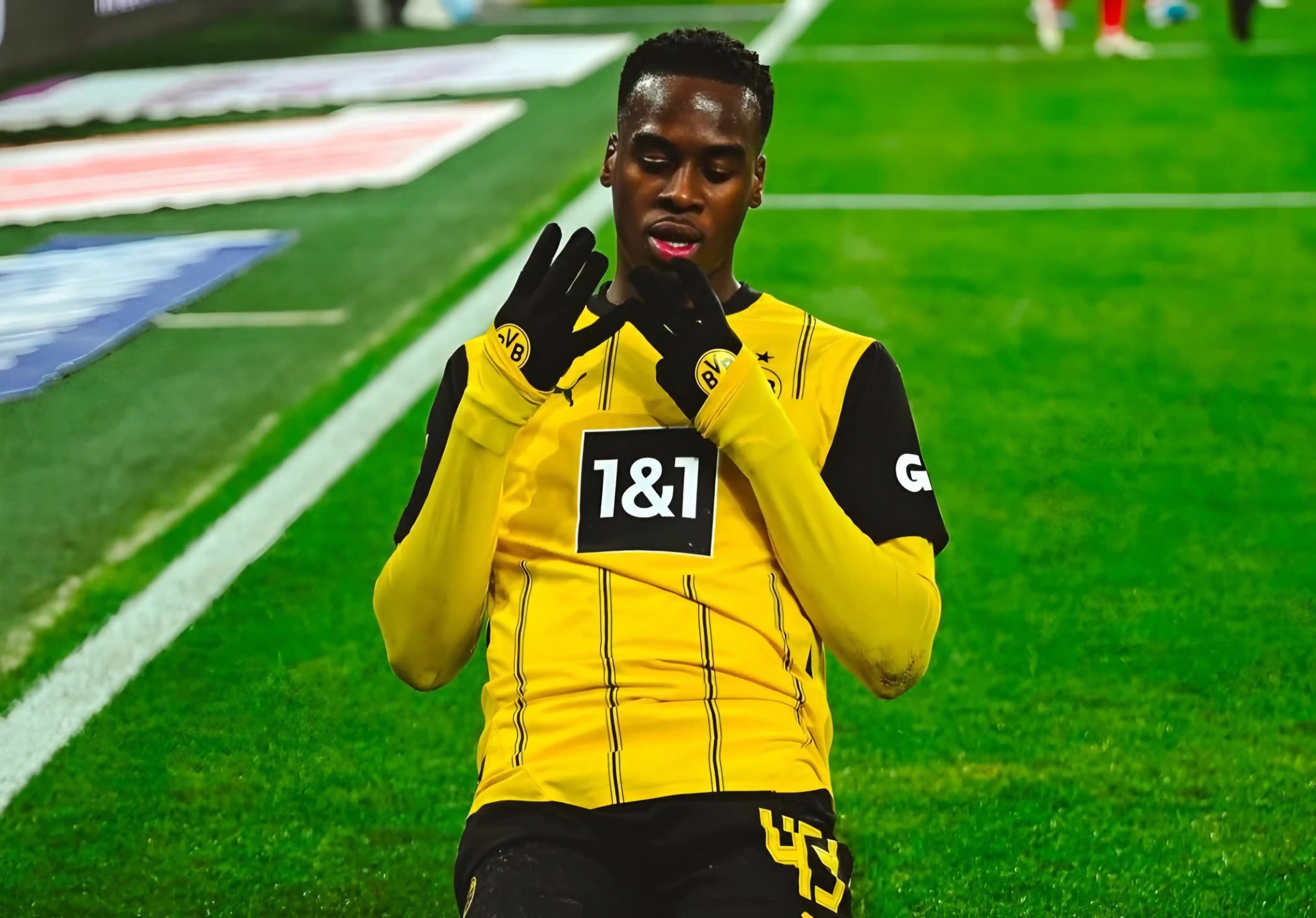 Image from king_Moosa10: 🚨 تشيلسي يفاوض دورتموند لضم لاعبه جيمي جيتينز ، بعرض قيمته 50 مليون ق...