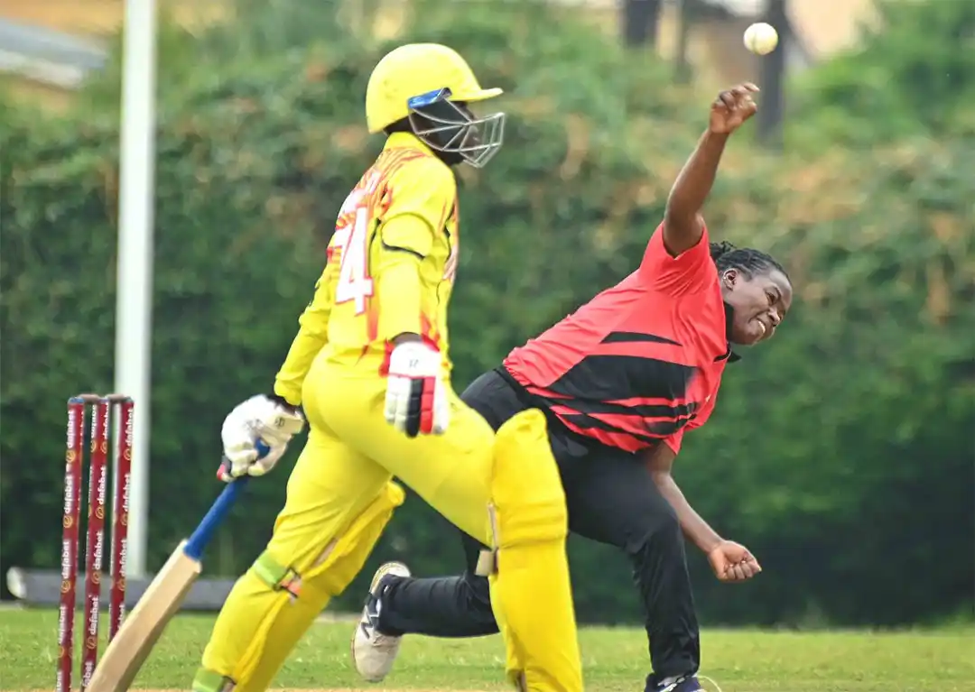 Image from Zimbabwe Cricket: Uganda Women are 88/7, need 6 runs in 12 balls ▶ https://t.ly/OnihC �...