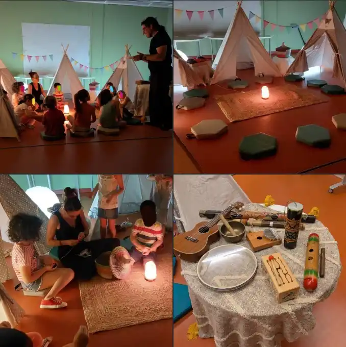 Image from Biblioteca Pública del Estado en Ciudad Real: 🏹🌈 Última hora desde la pradera bibliotecaria: Un grupo de pequeños ...