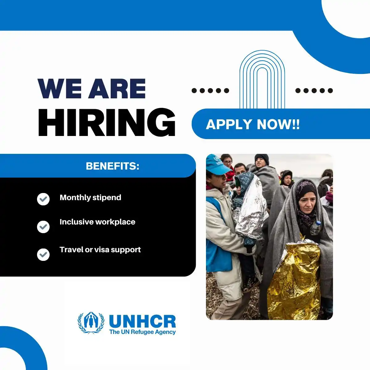 Image from UN Jobs & NGO Jobs: ๐จ๐ก๐๐๐ฅ ๐ถ๐ ๐ต๐ถ๐ฟ๐ถ๐ป๐ด ๐
๐ฎ๐ณ ๐๐ป๐๐ฒ๐ฟ๐ป๐. ๐๐ฝ๐ฝ๐น๐ ๐ก๐ผ๐...