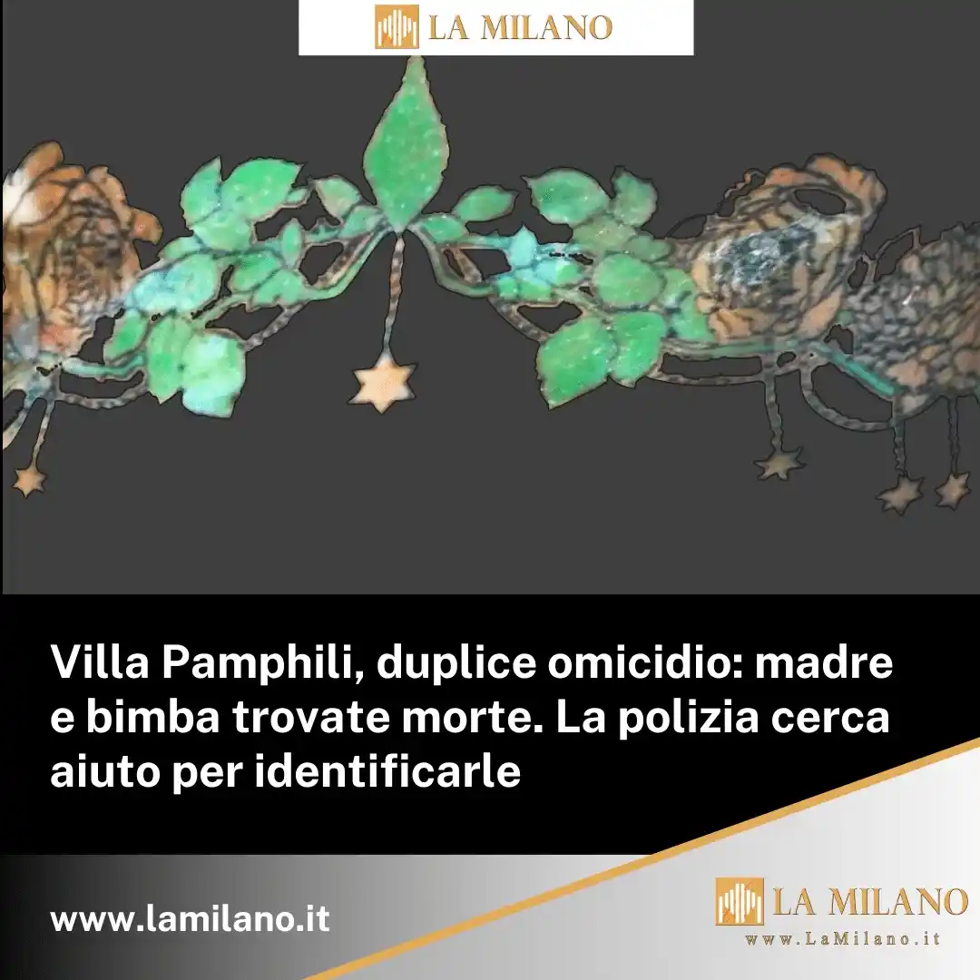 Image from La Milano: *🔴 Villa Pamphili, duplice omicidio: madre e bimba trovate morte. La ...