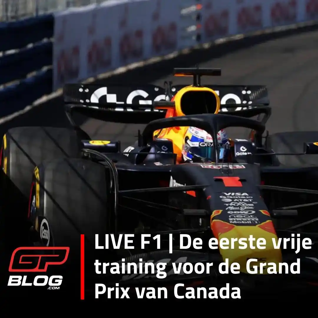 Image from GPblog NL - F1 Nieuws: *We gaan racen! VT1 in Canada met Max Verstappen staat op het punt van...