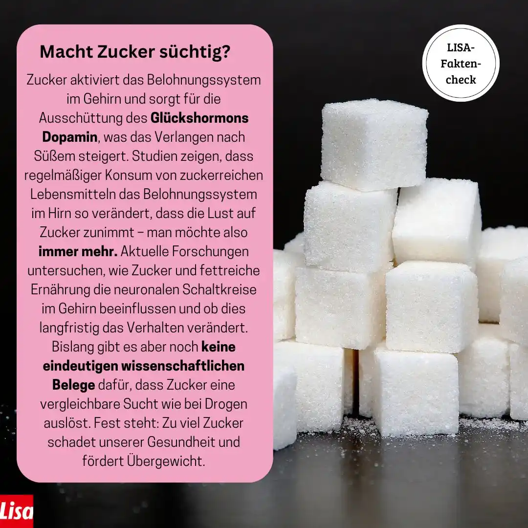 Image from LISA Magazin | Schlanktipps und Rezepte für jeden Tag: Zucker wird nicht umsonst häufig als „süßes Gift“ bezeichnet 🤔 Gefä...