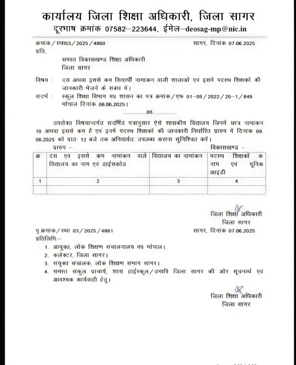 शिक्षा विभाग समाचार मध्य प्रदेश 🔔 post