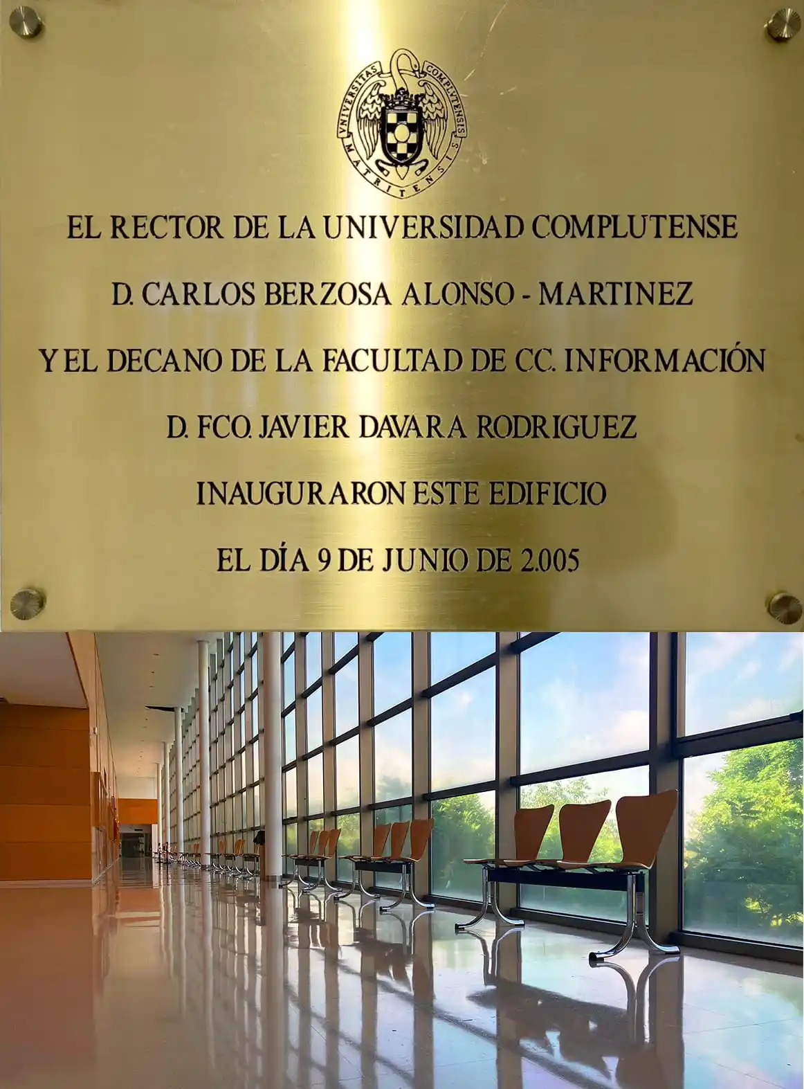Image from Facultad de Ciencias de la Información UCM: 🎉 20º aniversario del edificio Aulario: dos décadas al servicio de la...