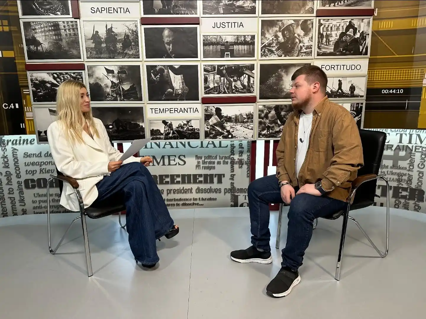 Image from FM-TV: Артем Гончаренко :"Багато ветеранів хочуть повернутись назад до армії"...