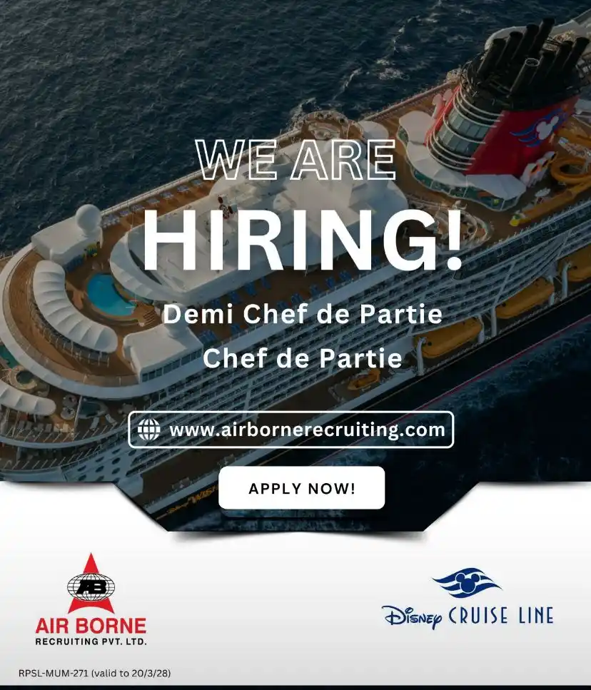 Image from Cruise Ship Jobs Updates 2025 Applications: ASIA at Most  Cruise Line Opportunities with Disney Cruise Line * Demi...