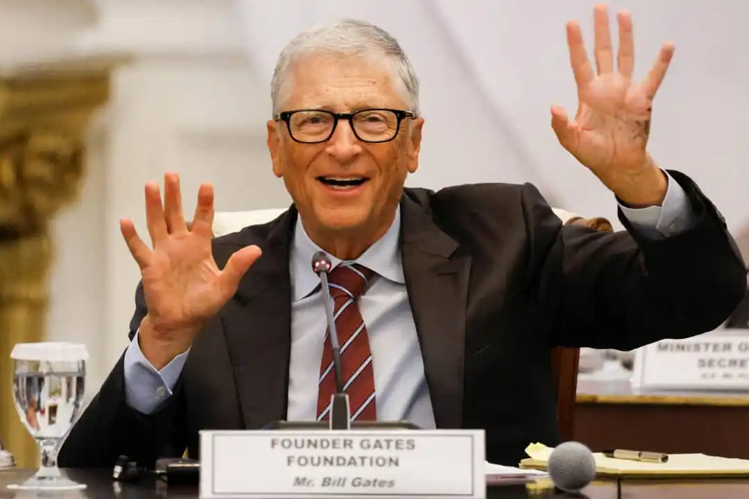 Image from Bénin Intelligent •Médias: Bill Gates, qui se cache derrière le masque de philanthrope? Le milli...