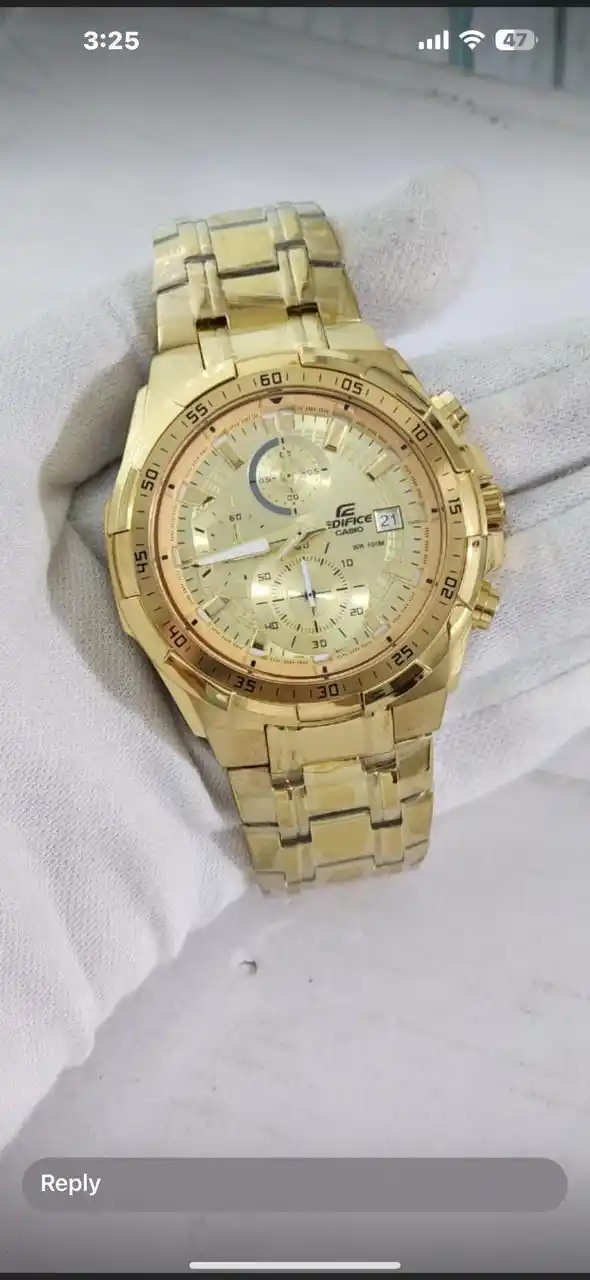 Image from Luxury D’Allure: *CASIO EDIFICE MEN’S WATCH* _JAPANESE MACHINERY _ +91-8588058196 +9...