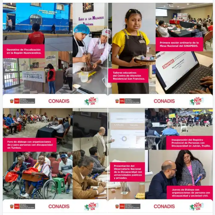Image from MIMP Conadis: Cerramos mayo reafirmando nuestro compromiso con los derechos y la inc...