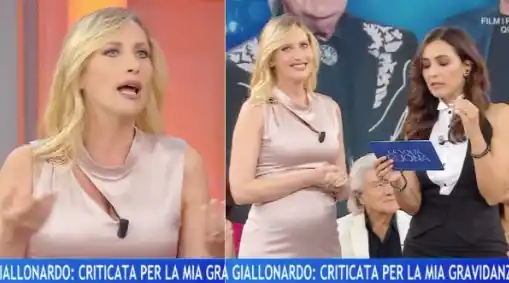 Image from Spettacolo Fanpage.it: *Chiara Giallonardo di Linea Verde criticata per la gravidanza a 46 an...