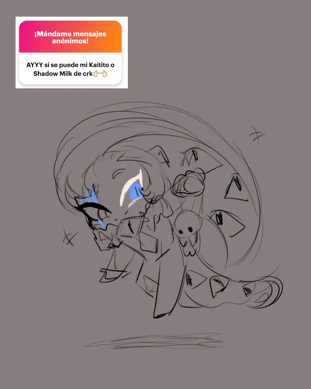 Image from KAITO PATRIA Y FAMILIAAA💙: Chibisito de Shadow Milk 🩵✨ ihHh amo crk 🙏...